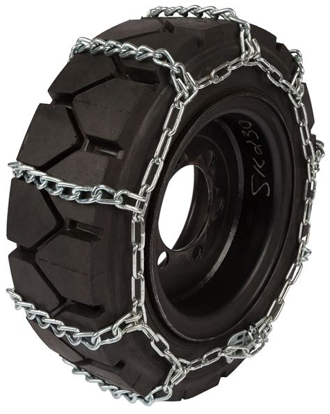 16 inch skid steer tire chains|bobcat skid steer chains.